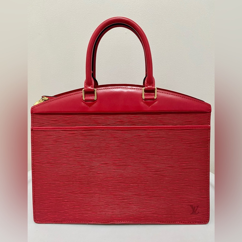 Louis Vuitton Red Epi Riviera Bag